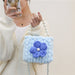 Wholesale white plush shoulder bag JDC-SD-HZD004 Shoulder Bags ปจ่ื๗์ blue Wholesale Jewelry JoyasDeChina Joyas De China