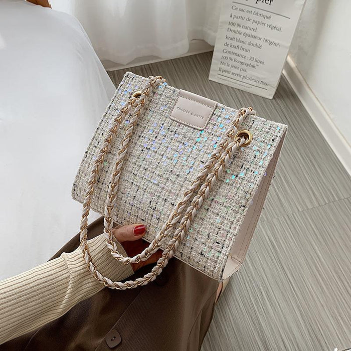Bulk Jewelry Wholesale white PU stiletto shoulder bag JDC-LB-ZM102 Wholesale factory from China YIWU China