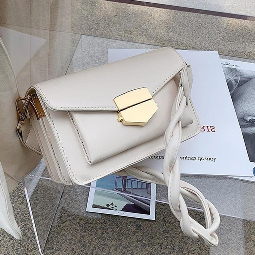 Bulk Jewelry Wholesale white PU wide shoulder strap shoulder shoulder women's bag JDC-LB-ZM052 Wholesale factory from China YIWU China