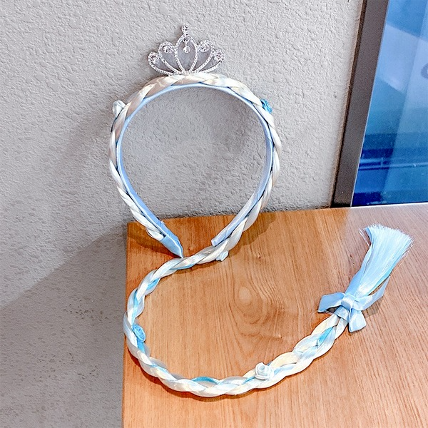 Bulk Jewelry Wholesale white resin ice odd edge princess hair hoop JDC-HD-RXi004 Wholesale factory from China YIWU China