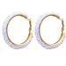 Wholesale White Retro Sequin metal Circle Earrings JDC-ES-F309 Earrings JoyasDeChina A08-05-45 Wholesale Jewelry JoyasDeChina Joyas De China