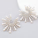 Wholesale White Rhinestone Earrings JDC-ES-JL932 Earrings 氿乐 White Wholesale Jewelry JoyasDeChina Joyas De China