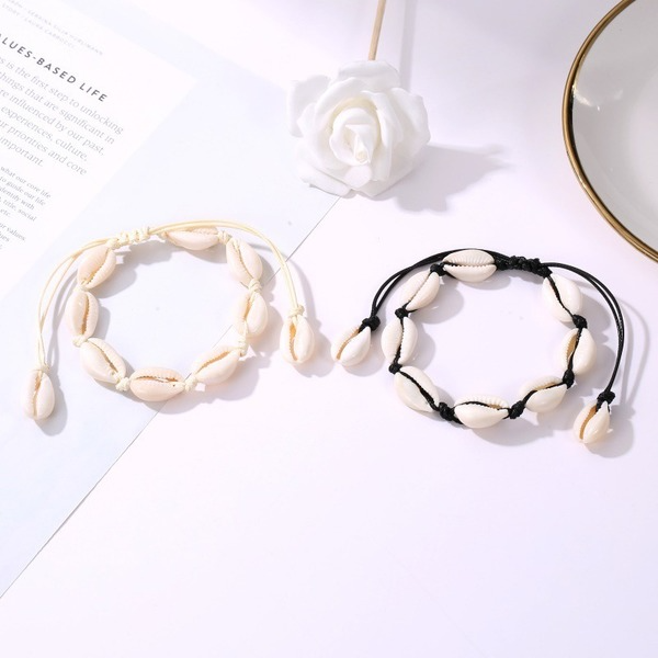 Bulk Jewelry Wholesale white shell conch shell bracelet JDC-BT-D466 Wholesale factory from China YIWU China