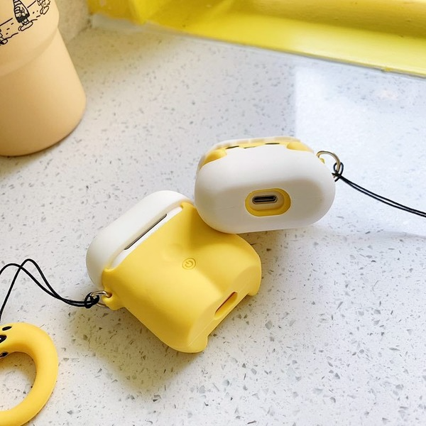Bulk Jewelry Wholesale white silicone Apple wireless Bluetooth headset protective cover JDC-EPC-YSD005 Wholesale factory from China YIWU China
