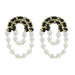 Wholesale white splicing tassel pearl earrings JDC-ES-V234 Earrings JoyasDeChina black Wholesale Jewelry JoyasDeChina Joyas De China