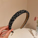 Wholesale white sponge headband JDC-HD-PZ017 Headband 蒲钻 black Wholesale Jewelry JoyasDeChina Joyas De China