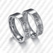 Wholesale white stainless steel ring JDC-RS-RXSFL005 Rings 尚芙乐 Steel HisCrazy 7 Wholesale Jewelry JoyasDeChina Joyas De China