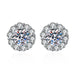 Wholesale White Sterling Silver Earrings JDC-ES-BLX073 Earrings 宝来兴 Wholesale Jewelry JoyasDeChina Joyas De China