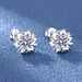 Wholesale White Sterling Silver Earrings JDC-ES-BLX075 Earrings 宝来兴 Wholesale Jewelry JoyasDeChina Joyas De China