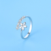 Wholesale white sterling silver ring JDC-RS-QLX024 Rings 巧兰轩 Wholesale Jewelry JoyasDeChina Joyas De China