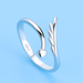 Wholesale white Sterling Silver Rings JDC-RS-QLX022 Rings 巧兰轩 Wholesale Jewelry JoyasDeChina Joyas De China