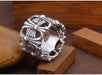 Wholesale white titanium steel cross ring JDC-RS-NingL0010 Rings 宁蓝 Wholesale Jewelry JoyasDeChina Joyas De China