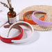 Wholesale wide edge Pu Headband JDC-HD-YL006 Headband 雅伦 Wholesale Jewelry JoyasDeChina Joyas De China