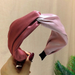 Wholesale wide-sided knotted satin fabric headband JDC-HD-GSDX013 Headband JoyasDeChina Wholesale Jewelry JoyasDeChina Joyas De China