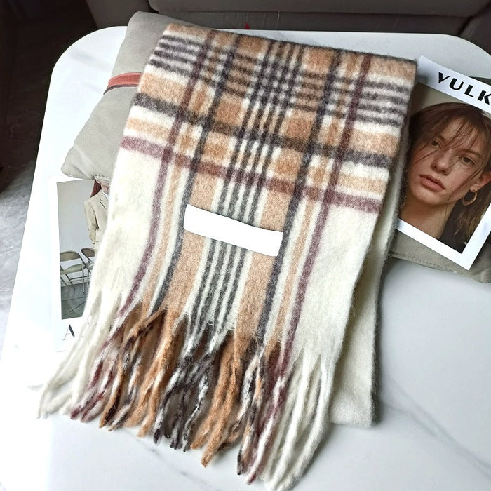 Wholesale winter imitation cashmere shawl scarf JDC-SF-GSYJ003 scarf JoyasDeChina beige 240*38cm Wholesale Jewelry JoyasDeChina Joyas De China