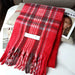 Wholesale winter imitation cashmere shawl scarf JDC-SF-GSYJ003 scarf JoyasDeChina red 240*38cm Wholesale Jewelry JoyasDeChina Joyas De China