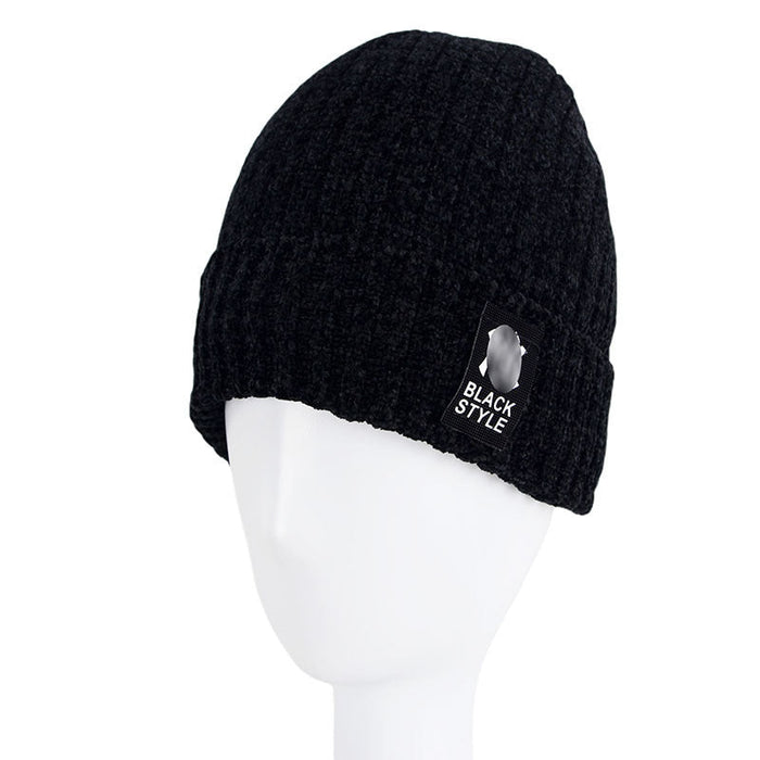 Wholesale winter knitted wool hat JDC-FH-GSXR019 Fashionhat 新锐 balck One size fits all Wholesale Jewelry JoyasDeChina Joyas De China