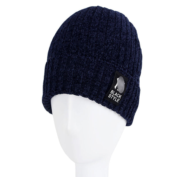 Wholesale winter knitted wool hat JDC-FH-GSXR019 Fashionhat 新锐 Blue One size fits all Wholesale Jewelry JoyasDeChina Joyas De China