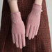 Wholesale winter warm gloves JDC-GS-GSZX0002 Gloves JoyasDeChina Floret pink Average code Wholesale Jewelry JoyasDeChina Joyas De China