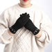 Wholesale winter warm gloves JDC-GS-GSZX0002 Gloves JoyasDeChina Love is black. Average code Wholesale Jewelry JoyasDeChina Joyas De China