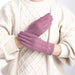 Wholesale winter warm gloves JDC-GS-GSZX0002 Gloves JoyasDeChina Love is purple. Average code Wholesale Jewelry JoyasDeChina Joyas De China