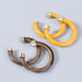 Wholesale Women's alloy geometric earrings JDC-ES-JL724 Earrings 氿乐 Wholesale Jewelry JoyasDeChina Joyas De China
