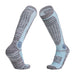 Wholesale Women's long ski socks JDC-SK-LZL018 Sock 两只狼 Blue 35-39 Wholesale Jewelry JoyasDeChina Joyas De China