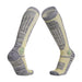 Wholesale Women's long ski socks JDC-SK-LZL018 Sock 两只狼 yellow 35-39 Wholesale Jewelry JoyasDeChina Joyas De China