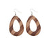 Wholesale wooden earrings JDC-ES-NZ075 Earrings 奈珠 Wholesale Jewelry JoyasDeChina Joyas De China