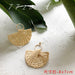 Wholesale wooden splicing bamboo, rattan and grass woven Earrings JDC-ES-ZF001 Earrings JoyasDeChina Rattan fan Earrings Wholesale Jewelry JoyasDeChina Joyas De China