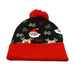 Wholesale wool ball knitted christmas hat JDC-FH-GSYH010 Fashionhat 予画 Wholesale Jewelry JoyasDeChina Joyas De China