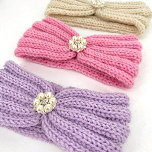 Wholesale wool children's warm knitted headband JDC-HD-ML019 Headband 猫力 Wholesale Jewelry JoyasDeChina Joyas De China