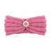 Wholesale wool children's warm knitted headband JDC-HD-ML019 Headband 猫力 pink Wholesale Jewelry JoyasDeChina Joyas De China