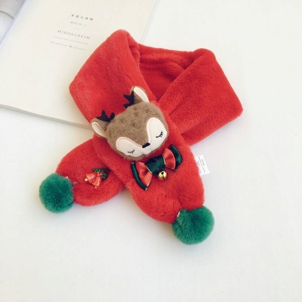 Wholesale wool deer multicolor Christmas scarf JDC-SC-LH003 scarf 旅禾 Wholesale Jewelry JoyasDeChina Joyas De China