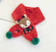 Wholesale wool deer multicolor Christmas scarf JDC-SC-LH003 scarf 旅禾 red Wholesale Jewelry JoyasDeChina Joyas De China