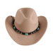 Wholesale woolen cowboy hat JDC-FH-GSSS007 Fashionhat 双硕 Wholesale Jewelry JoyasDeChina Joyas De China