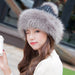 Wholesale woolen ladies knitted hats JDC-FH-FanP002 Fashionhat 梵普 black grey one size Wholesale Jewelry JoyasDeChina Joyas De China