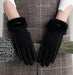 Wholesale woolen thickened warm ladies gloves JDC-GS-BX-015 Gloves 伯循 black one size Wholesale Jewelry JoyasDeChina Joyas De China