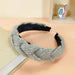 Wholesale woolen twist braid headband JDC-HD-O299 Headband 潮炫 purple Wholesale Jewelry JoyasDeChina Joyas De China
