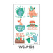 Wholesale World Environmental Day Waterproof Tattoo Stickers JDC-TS-XLM001 Sticker 星里美 WS-A193 120X76mm Wholesale Jewelry JoyasDeChina Joyas De China