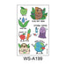 Wholesale World Environmental Day Waterproof Tattoo Stickers JDC-TS-XLM001 Sticker 星里美 WS-A199 120X76mm Wholesale Jewelry JoyasDeChina Joyas De China
