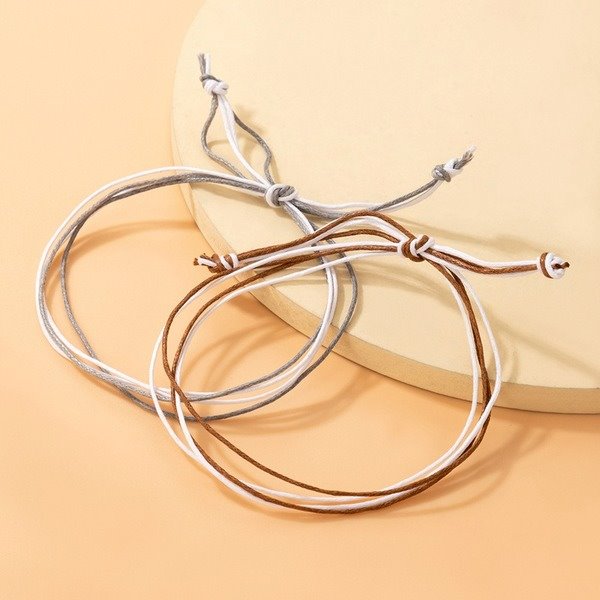 Wholesale woven adjustable hand strap JDC-BT-C148 Bracelet 咏歌 Wholesale Jewelry JoyasDeChina Joyas De China