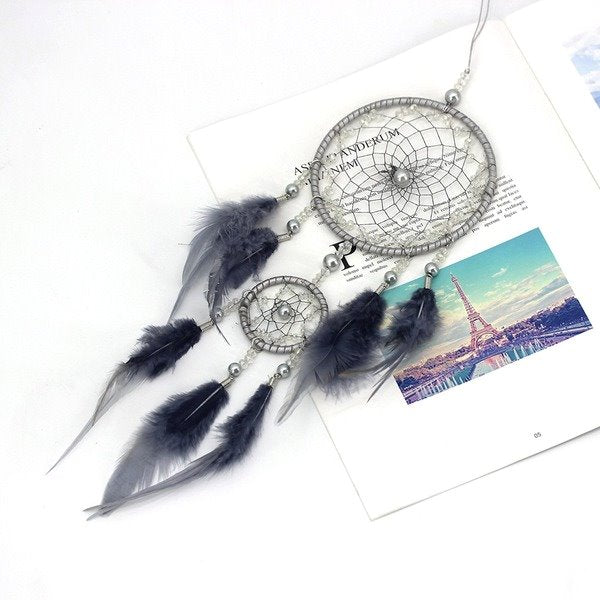 Wholesale woven feather dream catcher JDC-DC-LZ019 Dreamcatcher 联缀 Wholesale Jewelry JoyasDeChina Joyas De China