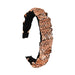 Wholesale wrinkled full diamond glittering Headband JDC-HD-YingT003 Headband 迎泰 Wholesale Jewelry JoyasDeChina Joyas De China