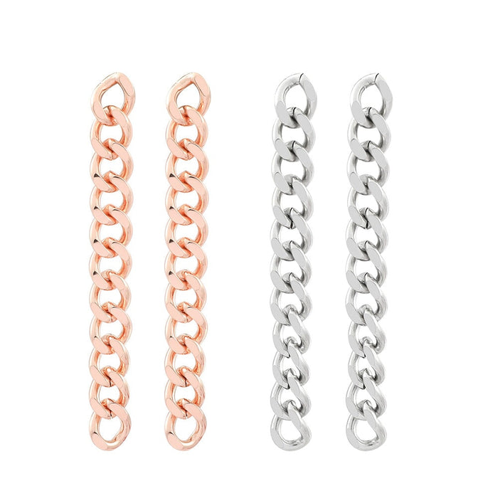 Wholesale xiaoxiangfeng trend stainless steel Sen Earrings JDC-ES-ZhuoX003 Earrings 卓星 ZU061 Wholesale Jewelry JoyasDeChina Joyas De China