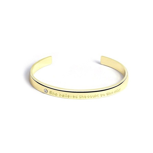 Wholesale yellow alloy bracelet JDC-BT-YinX004 Bracelet 伊杏 Wholesale Jewelry JoyasDeChina Joyas De China