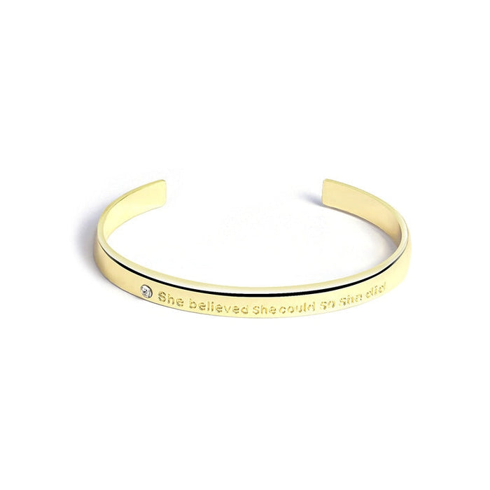 Wholesale yellow alloy bracelet JDC-BT-YinX004 Bracelet 伊杏 champagne gold Wholesale Jewelry JoyasDeChina Joyas De China