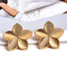 Wholesale yellow alloy earrings JDC-ES-SK064 Earrings 深刻 Wholesale Jewelry JoyasDeChina Joyas De China