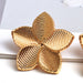 Wholesale yellow alloy earrings JDC-ES-SK064 Earrings 深刻 Wholesale Jewelry JoyasDeChina Joyas De China