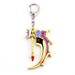 Wholesale yellow alloy key chain JDC-KC-AW012 Keychains 艾文 Wholesale Jewelry JoyasDeChina Joyas De China